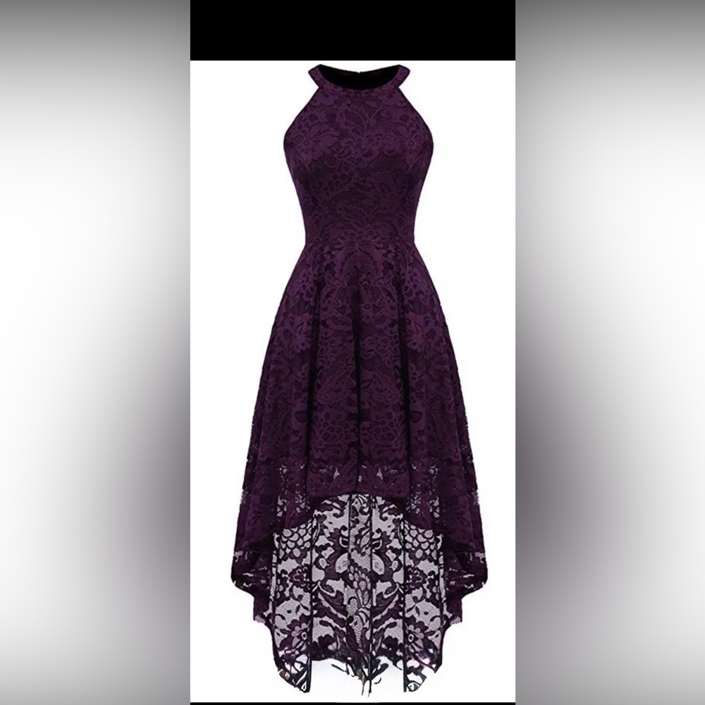 Pink Lace Sleeveless Dress